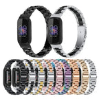 Fitbit Inspire 3 Stainless Steel Band – Premium Metal Strap - SJB-DIAMOND ELITES