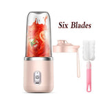 Portable Juicer Blender 300ml Electric Fruit Juicer USB Charging Lemon Orange Fruit Juicing Cup Smoothie Blender Machine Electric Fruit Juicer USB Charging Lemon Orange Fruit Juicing Cup Smoothie Blender Machine Stevvex