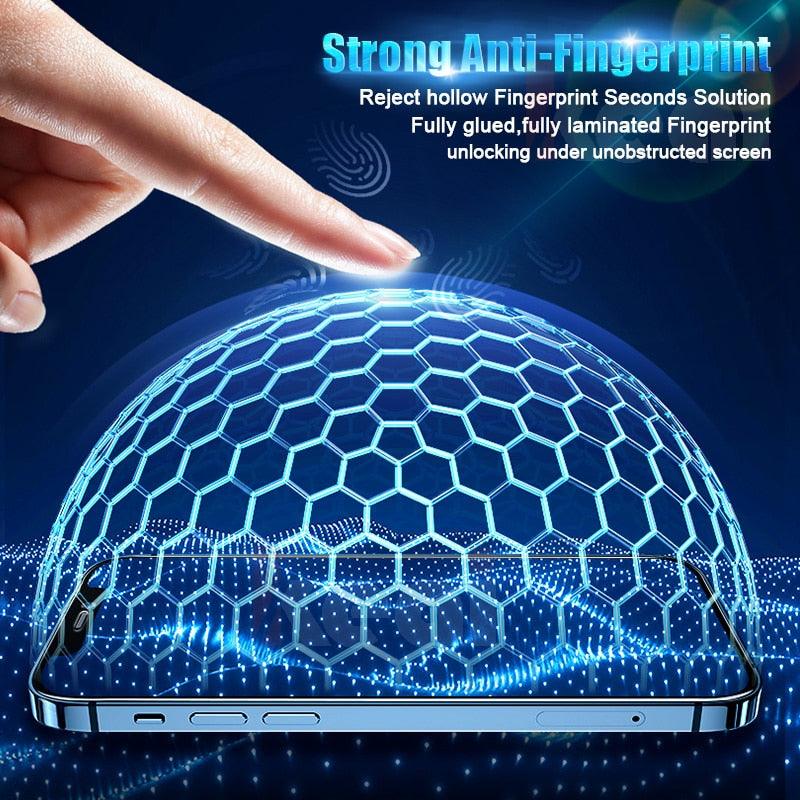 2Pcs Matte Film For iPhone 13 11 12 Pro MAX Mini Screen Protector XS Max XR X 7 8 6S 6 Plus SE Phone Accessories Soft Transparent Protective Screen Protector Film Stevvex