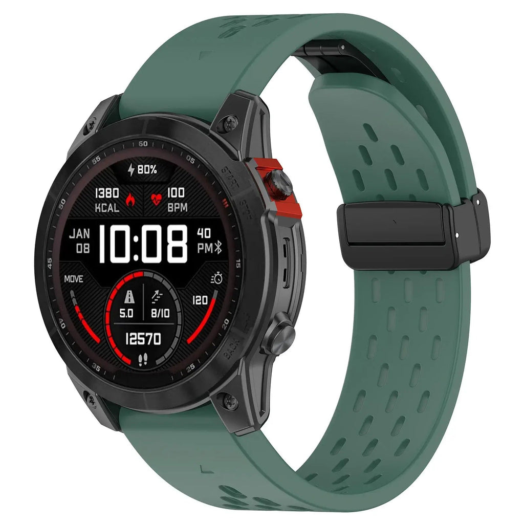 Garmin Silicone Band - Breathable QuickFit Strap BandsCo Straps