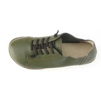 MVVJKE Women Shoes Flat 100% Authentic Leather Plain toe Lace up Ladies Shoes Flats Woman Moccasins Female Footwear Lootquake LLC