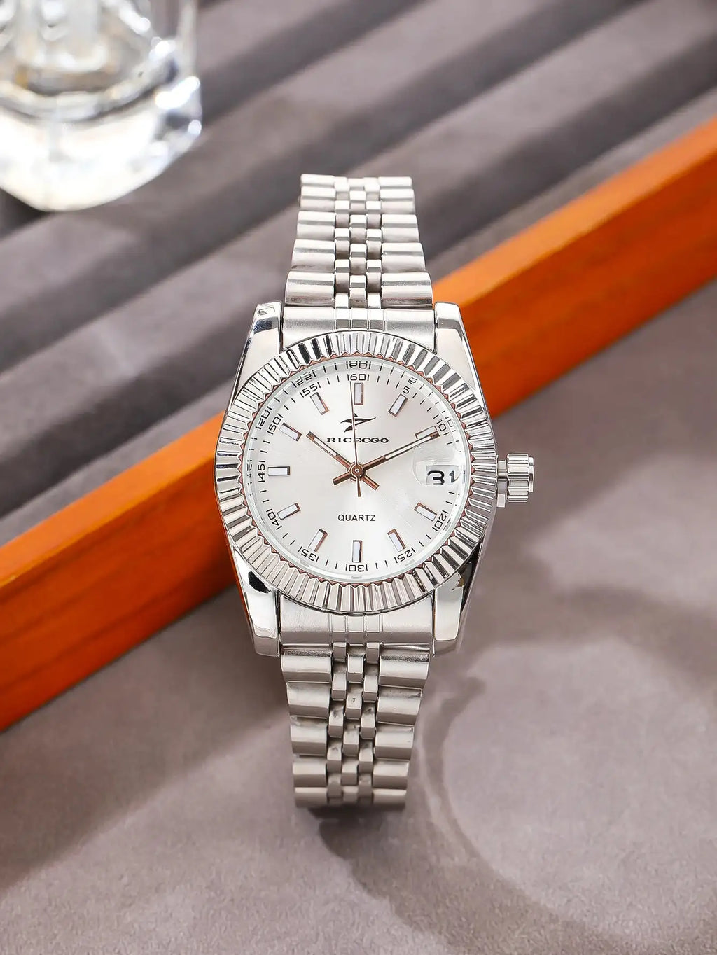 Fashion Woman Simple Quartz Wristwatch Classic Luxury Stainless Steel Watchband Ladies Watches Reloj Feminino WristWatch