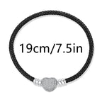 925 Silver Valentine's Day Snake Year Series Pendant Suitable for 925 Sterling Silver Original Women's Bracelet DIY Jewelry Gift Lootquake LLC