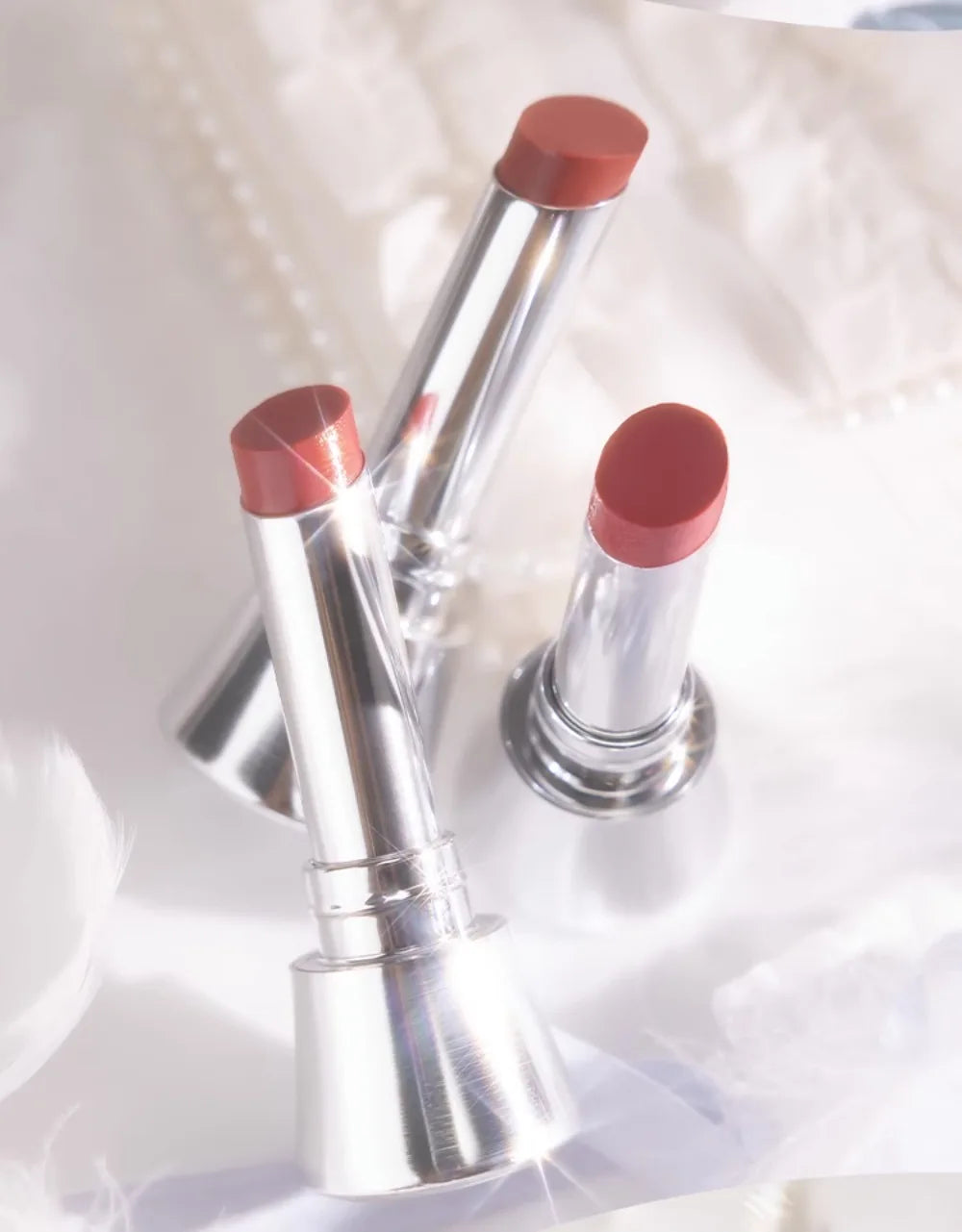Flower Knows Lipstick Swan Ballet Lip Gloss Mirror Moisturizing Long-lasting Lip Glaze Nostickcup Nourishing  3.5g Lootquake LLC