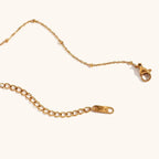 La. Muses Colored Cubic Zirconia Star Moon Texture Pendant Stainless Steel Retro Luxury Necklace Waterproof Jewelry Gift