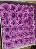 30pcs of 7cm Glitter spray artificial flower rose for Christmas gift hot Valentine DIY bouquet easter wedding Birthday decor Lootquake LLC