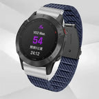 Garmin Carbon Fiber Band - Durable QuickFit Strap - SJB-DIAMOND ELITES