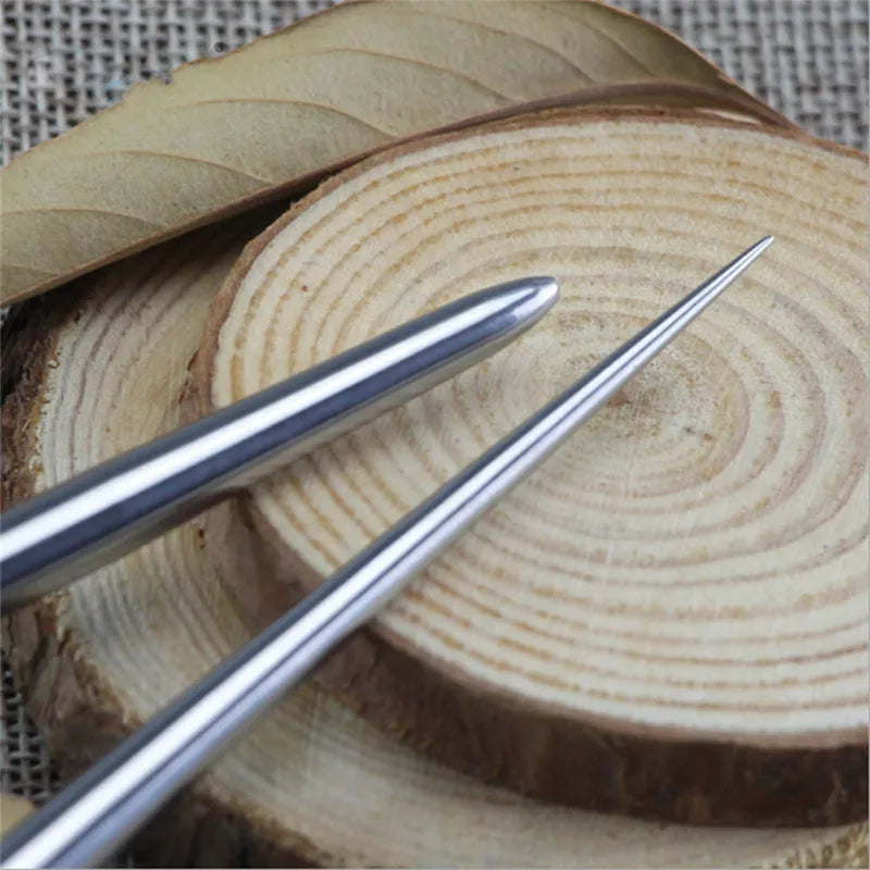 Stainless Steel Clay Sculpting Rod Pottery Modeling Stick Carving Ceramic Sculpture Tools Line Texture Creasing Indentation Tool