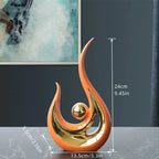 Ceramic Sculptures Ornaments Home Modern Decoration Abstract Statue Room Art Decor Luxury Porcelain Figurine Table Accessories Lootquake LLC