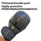 Durable Half-Finger MMA Boxing Gloves THRIXINE