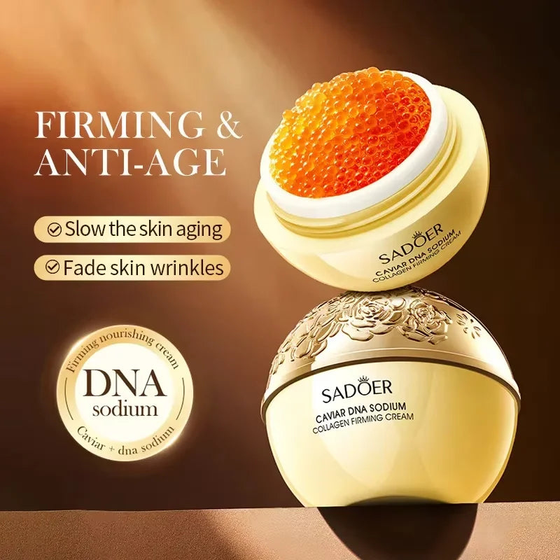 Anti-Wrinkle Face Cream Collagen Pearl Firming Lift Fade Fine Lines Caviar Moisturizing Smooth Brighten Korean Skin Care Product Lootquake LLC