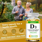Vitamin D3 5000 IU - Supports Strong Bones & Immune Health - Gluten Free Non-GMO Vitamin D Supplement Lootquake LLC