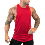 Men's Workout Fitness Comfortable Sleeveless T-Shirt Sports Running Breathable - SJB-DIAMOND ELITES