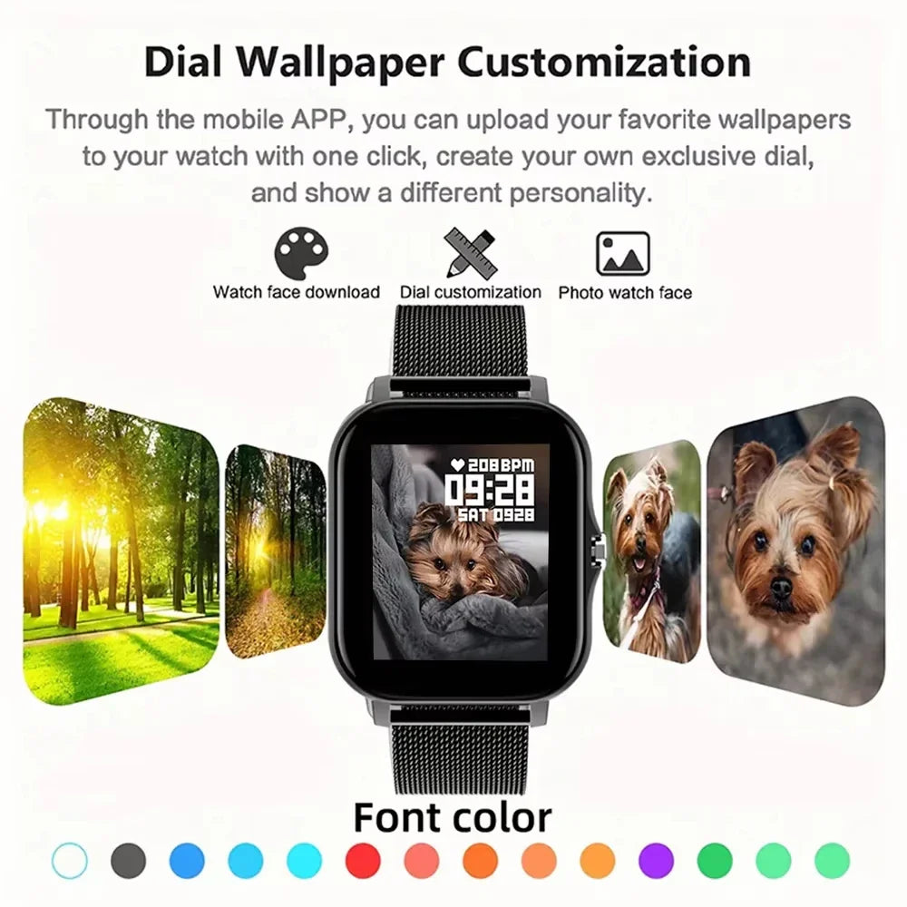 LAXASFIT 2025 New Smart Watch