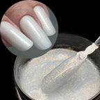 Jillnails 100g Glitter Shimmer Milky Hard Gel Builder Nail for Nails ExtensionsRoyal Blue Pink  UV LED Camouflage  Selfleveling Lootquake LLC