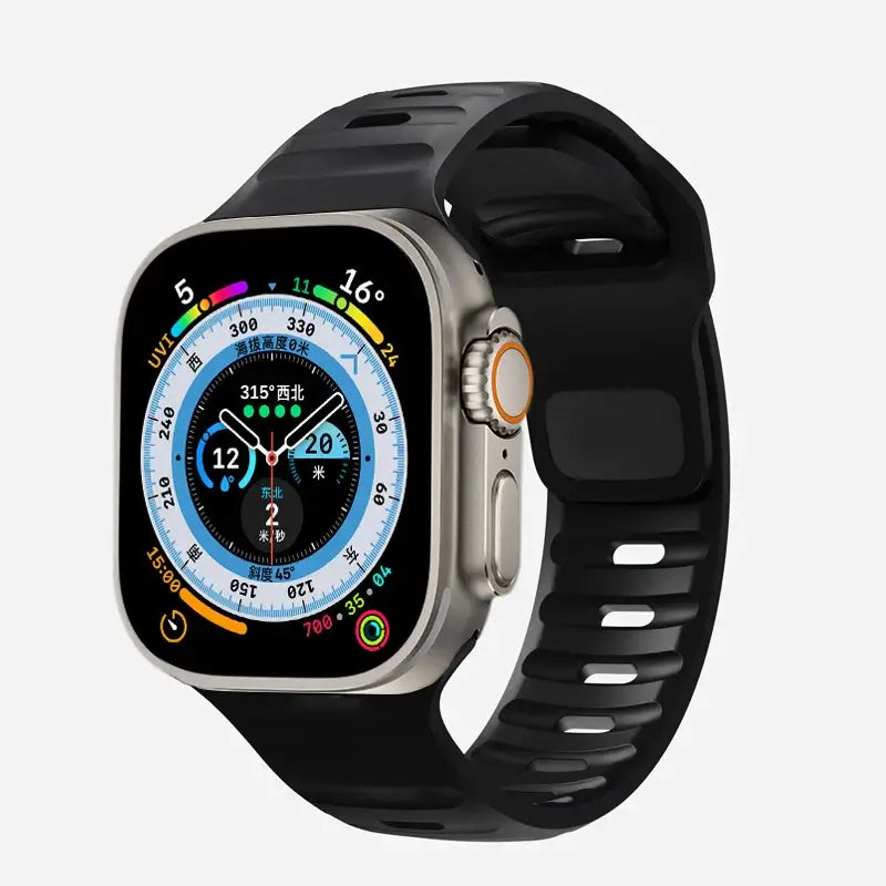 Apple Watch Silicone Band - Soft, Durable, Stylish Design - SJB-DIAMOND ELITES