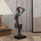 Traveler Sculpture - Abstract Resin Decor for Home & Office, Versatile Indoor/Outdoor Accent Piece Lootquake LLC