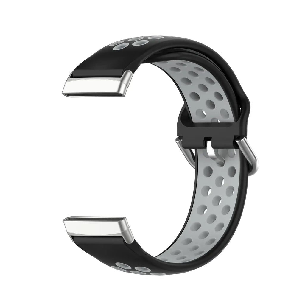 Fitbit Versa & Sense Silicone Band - Breathable Stylish Straps - SJB-DIAMOND ELITES