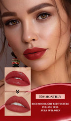 QIBEST 10 Colors Nude Matte Liquid Lipstick Waterproof Silky Lip Gloss Non-Stick Cup Lasting Purple Red Lip Tint Durable Makeup Lootquake LLC