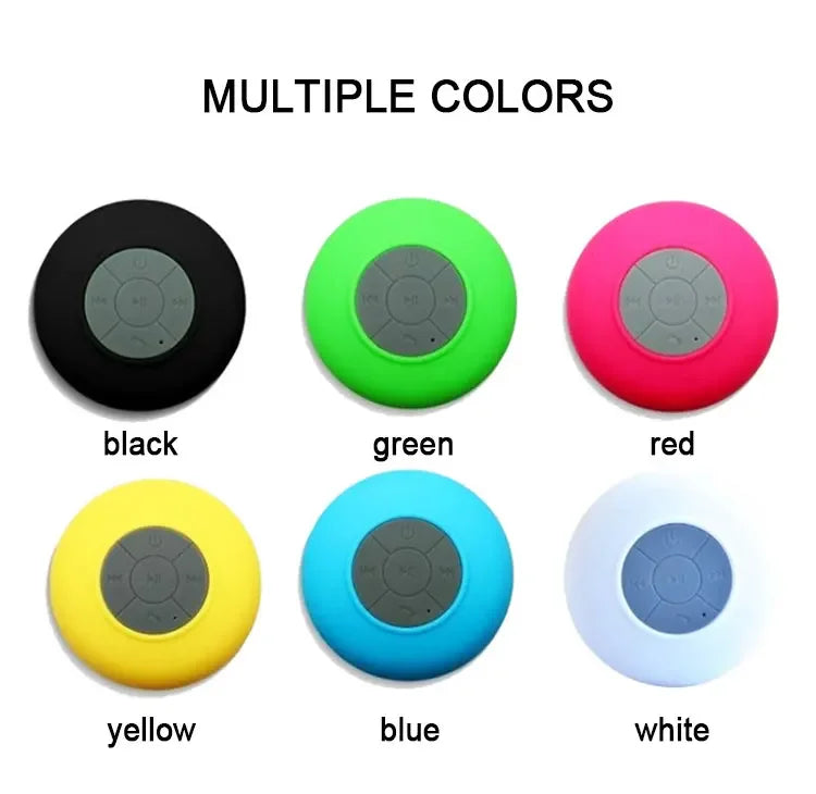 Wireless Bluetooth Waterproof Speaker With Suction Cup Sound For Car, Shower Sound Lootquake LLC