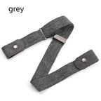 Buckle-Free Invisible Elastic Belt Adjustable Stretch Waist Band for Women Men Jean Pants Dress No Buckle Easy to Wear