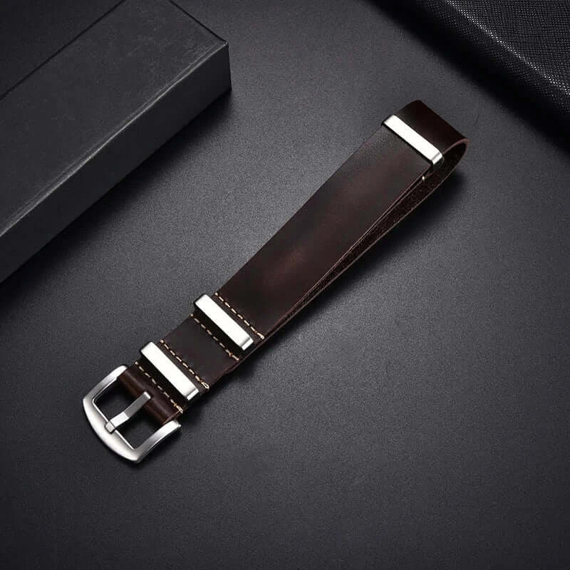 Ticwatch Leather Band - Premium Textured Design - SJB-DIAMOND ELITES