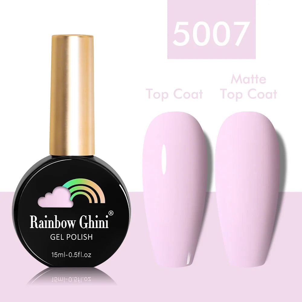 Rainbow Ghini UV LED Glitter Purple Gel Nail Polish 15ml Manicure Art Accessories Nail Glue Supplies for Professionals Varnishes Lootquake LLC