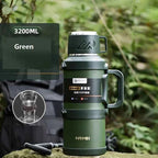 SteelGuard: 72H Thermos Bottle - Portable & Durable THRIXINE