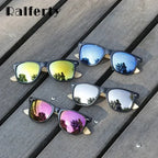Ralferty Retro Wood Sunglasses Men Bamboo Sunglass Women Brand Sport Goggle Mirror UV400 Sun Glasses Male Shades lunette oculos
