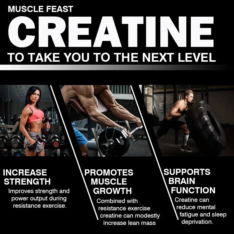 PowerBoost Creatine: Elevate Strength & Endurance THRIXINE