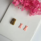 Easter Series Cute Cartoon Rabbit Carrot Shape Polymer Clay Cutters For DIY Earrings Jewelry Makings Embossing Cutting Die Lootquake LLC