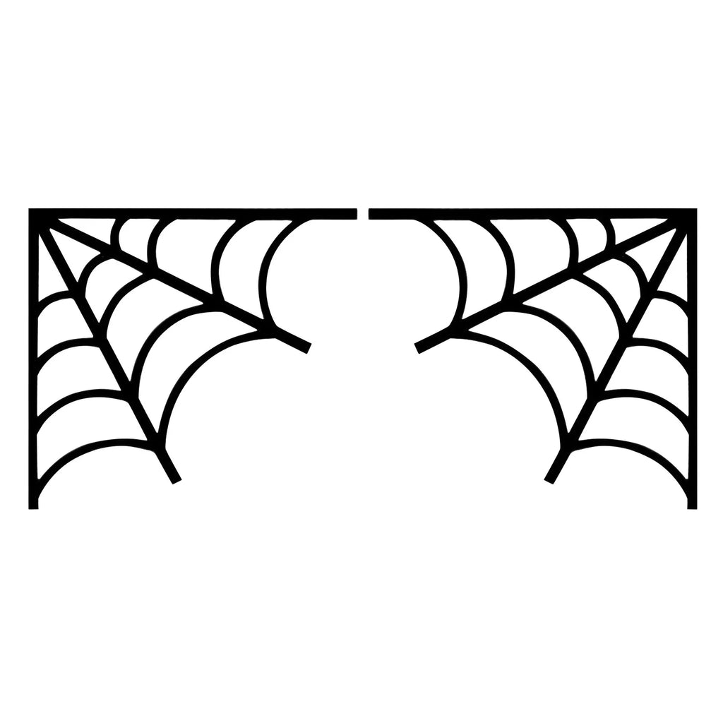 Halloween Door Frame Decoration,bats,pumpkins,spider Webs,door And Window Corner Sign, Halloween Home Decor,corner Stickers