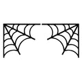 Halloween Door Frame Decoration,bats,pumpkins,spider Webs,door And Window Corner Sign, Halloween Home Decor,corner Stickers