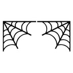 Halloween Door Frame Decoration,bats,pumpkins,spider Webs,door And Window Corner Sign, Halloween Home Decor,corner Stickers