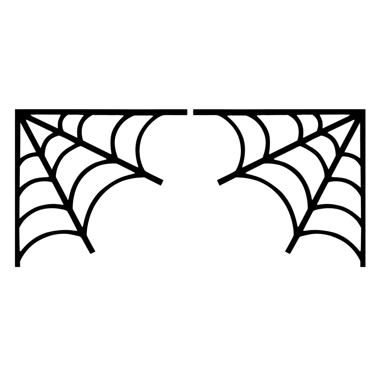 Halloween Door Frame Decoration,bats,pumpkins,spider Webs,door And Window Corner Sign, Halloween Home Decor,corner Stickers