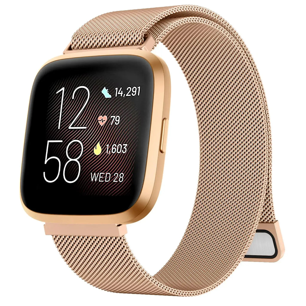 Fitbit Versa & Sense Metal Band - Premium Steel Strap - SJB-DIAMOND ELITES