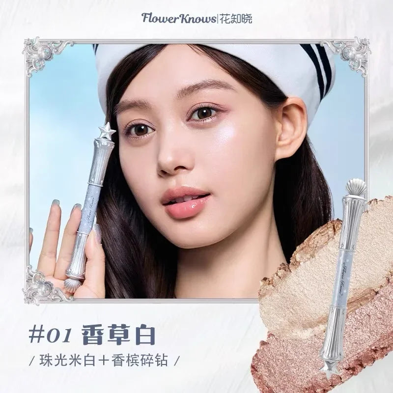 Flower Knows Strawberry Cupid Cake Lip Cream Lip Mud Matte Moisturizing Lipstick Silky Smooth Lip Makeup Professional Cosmetics