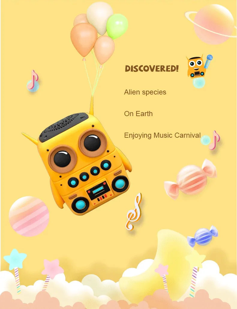 Wireless Bluetooth Speakers TK-200 Desktop Decoration Portable Outdoor Smart Music Player IP65 Waterproof Support TF Card Lootquake LLC