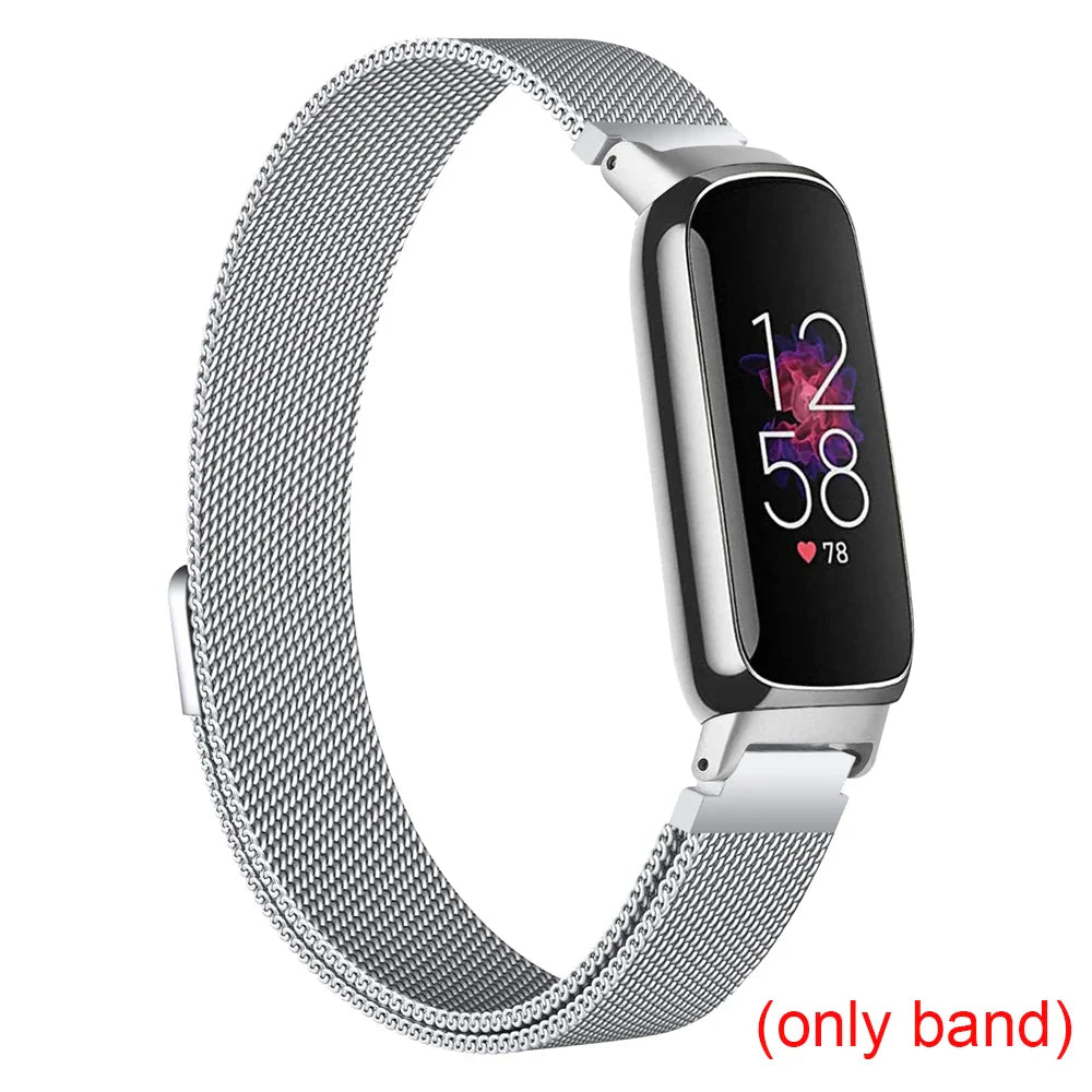 Fitbit Inspire 3 Magnetic Mesh Band - Stylish and Comfortable
