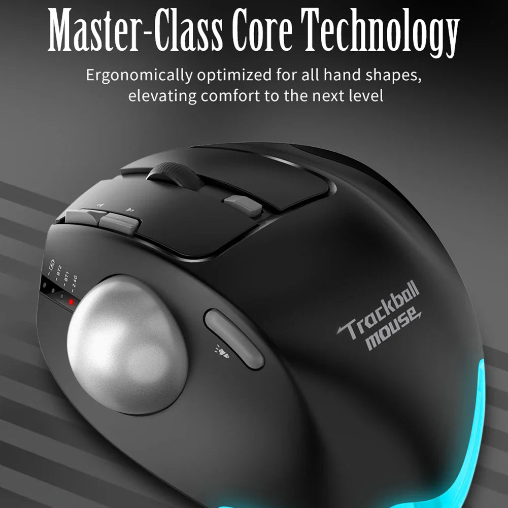 Vertical Gaming Mouse 2.4G Ergonomic Gamer Mice 4800DPI 5 Level DPI Adjustable for PC Computer Accessories Lootquake LLC