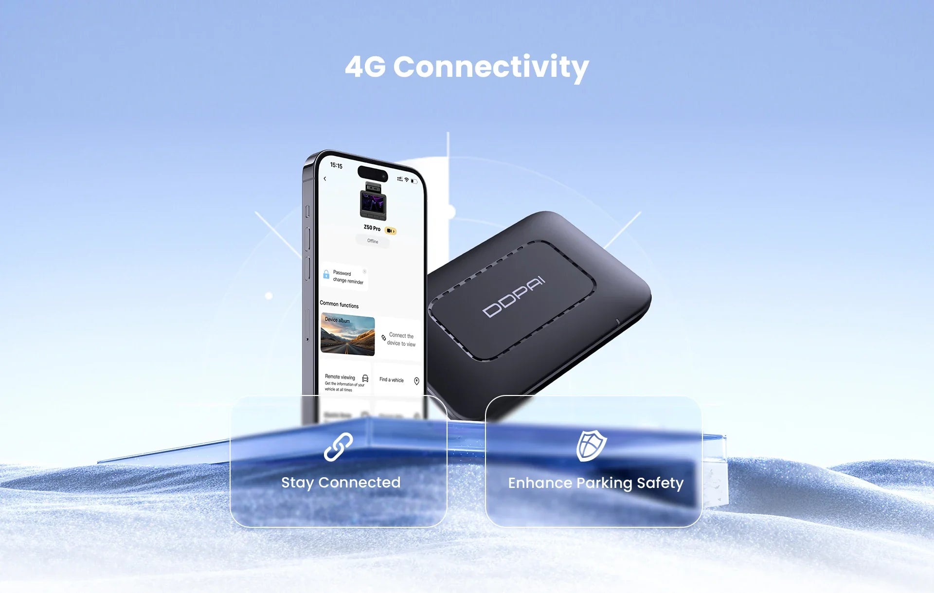 2025 New DDPAI Dash Cam Z50 Pro 4K Car DVR Night Vision 5GHz Wi-Fi GPS ADAS 24h Parking mode Support Front and Rear Camera Lootquake LLC