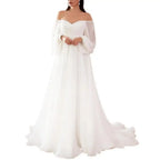 Party Dress Breathable Maxi Dress Lightweight Slim  Sexy White Elegant long Dress