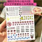 17cm Labubu V1v2 Eye Makeup Color False Eyelash Customization Gorgeous And Exquisite Eye Makeup Stickers Eyelash Stickers Lootquake LLC