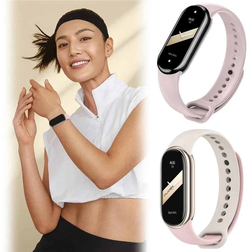 Sport Watchbands For Xiaomi Mi band 8-9 NFC Replacement miband9/8 silicone Bracelet waterproof Strap smart mi band 9 Accessories Lootquake LLC