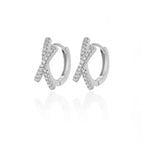 Circle Earrings For Women Vintage Punk Round Baroque Pearl Earrings Stainless Steel Circle Ear Clip Women Jewelry Gift Mujer