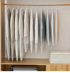 Clothes Dust Cover Plastic Waterproof Transparent Clothing Covers Home Storage Bag Clothing Hanging Garment Bag Wardrobe Storage Lootquake LLC