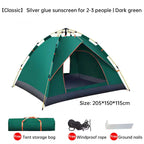 QuickSet Oasis: Auto Tent for 2-4, Rain & Sun Ready! THRIXINE