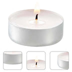 Mini Candle Multipurpose Smoke-free Safe Mini Candle For Weddings Fragrance-free And Convenient Unscented Candles For Bathroom