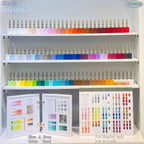 Glenys Painted Ya 96 Color nail polish Gel All Seasons Semi Permanent Soaking gel UV LED Nail Salon Nail Art Clearcoat Set 15ml