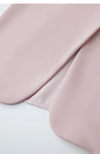 Amii Women's Top Minimalist 2025 Summer New Notched Lapel Contrast Material Patchwork One Button Short Sleeve Blazer 12542081